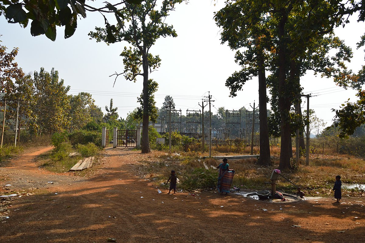 Substation area at Sasapasi, Dhenkanal, Odisha
